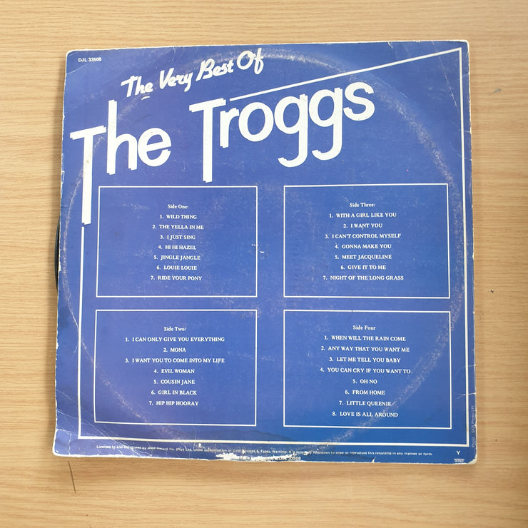 The Troggs – The Very Best Of The Troggs - Double Vinyl LP Record  (VG)