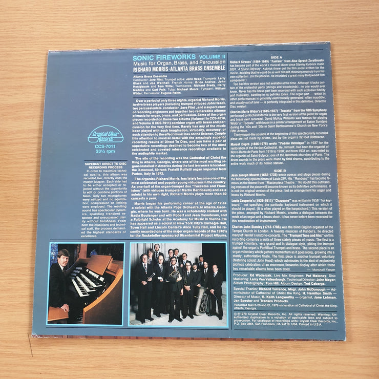 Sonic Fireworks Volume II  -Supercut Limited Direct to Disc Recording - Vinyl LP Record (VG+)