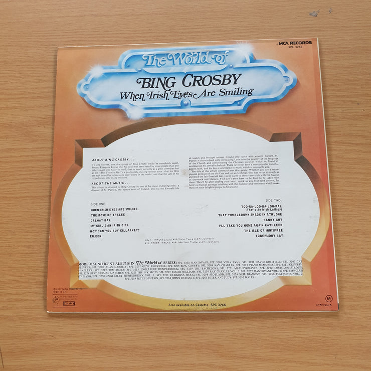 Bing Crosby - The World of Bing Crosby –  Vinyl LP Record (VG+)