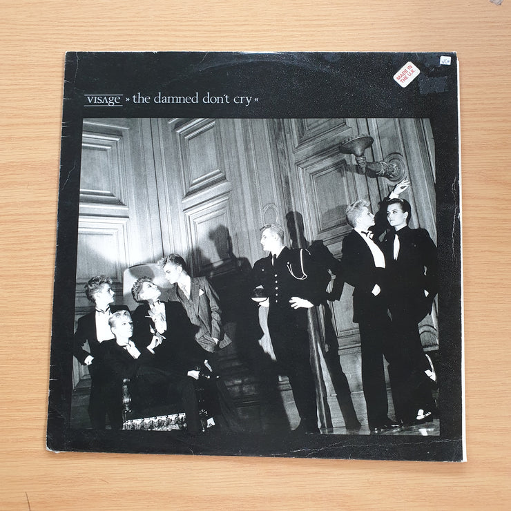 Visage – The Damned Don't Cry –  Vinyl LP Record (VG+)