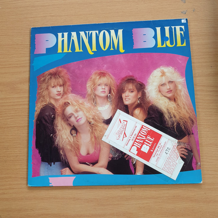 Phantom Blue – Phantom Blue –  Vinyl LP Record (VG+)