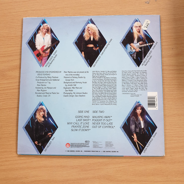 Phantom Blue – Phantom Blue –  Vinyl LP Record (VG+)