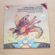 Claude Bolling, Angel Romero · George Shearing, Shelly Manne · Ray Brown – Concerto For Classic Guitar And Jazz Piano –  Vinyl LP Record (VG+)