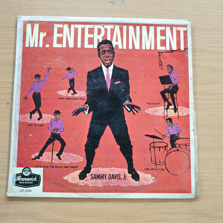 Sammy Davis, Jr. – Mr. Entertainment –  Vinyl LP Record (VG+)