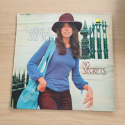 Carly Simon - No Secrets – Vinyl LP Record (VG+)