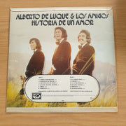 Alberto De Luque Y Los Amigos – Historia De Un Amor (Autographed) – Vinyl LP Record (VG+)