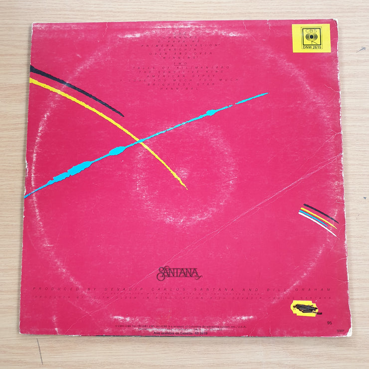 Santana ‎– Zebop! - Vinyl LP Record - Very-Good+ Quality (VG+)