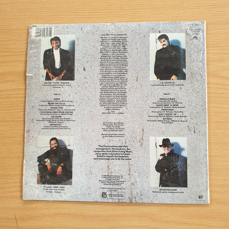 Commodores – Rock Solid – Vinyl LP Record (VG+)