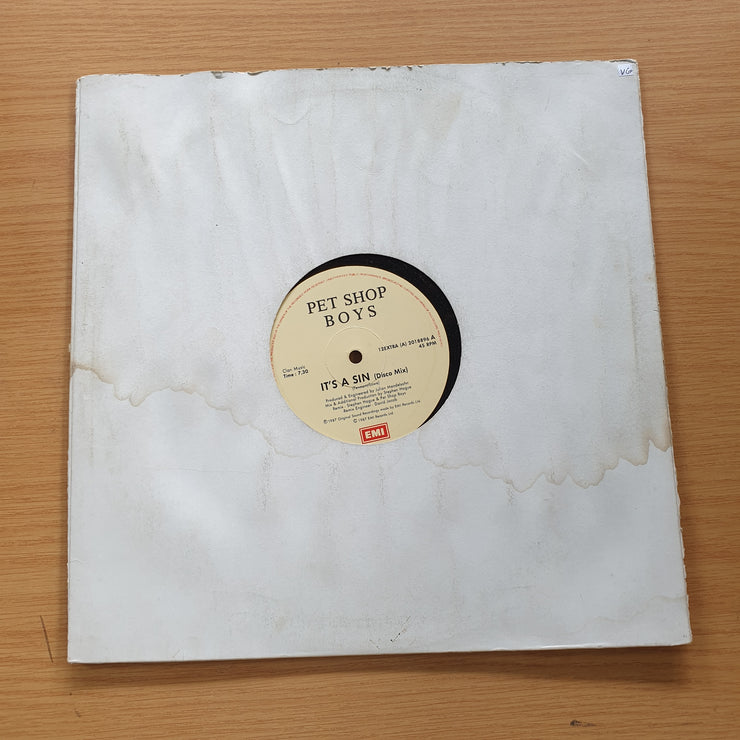 Pet Shop Boys - It's A Sin – Vinyl LP Record (VG+)