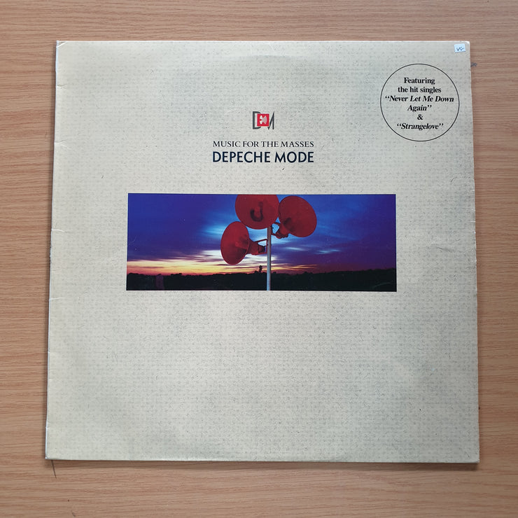Depeche Mode – Music For The Masses -  Vinyl LP Record  (VG)