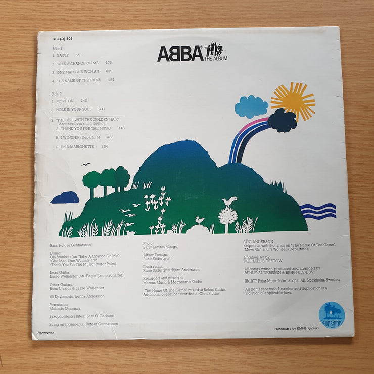 Abba - the Album  -  Vinyl LP Record  (VG)