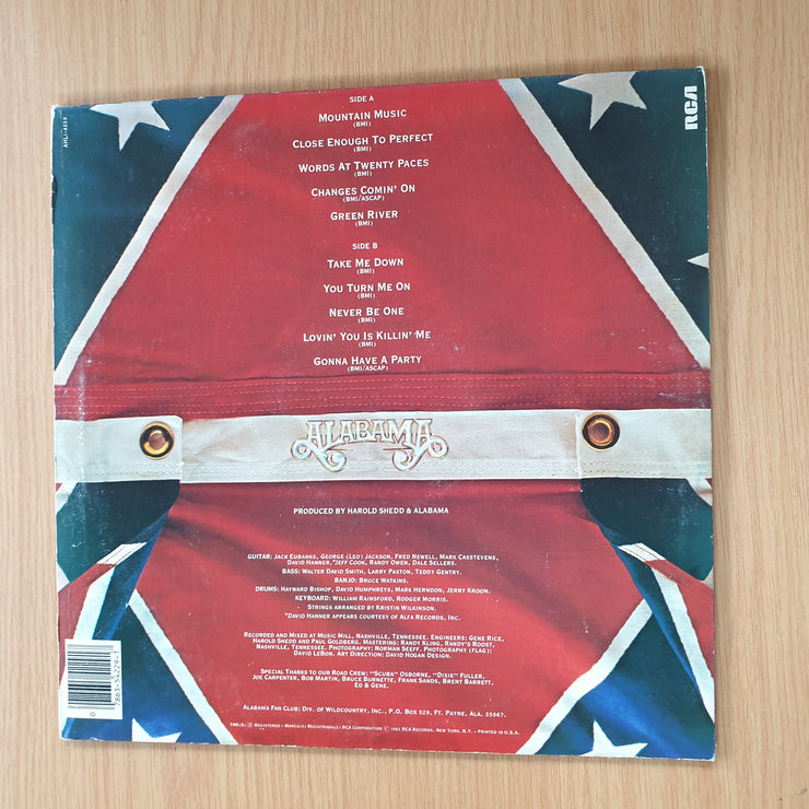 Alabama – Mountain Music – Vinyl LP Record (VG+)