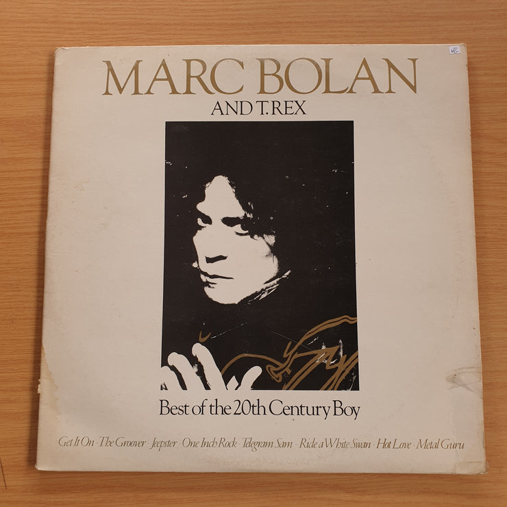 Marc Bolan And T. Rex – Best Of The 20th Century Boy - Vinyl LP Record  (VG-)