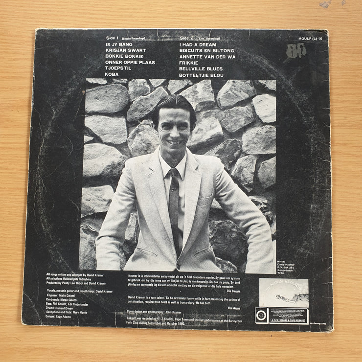 David Kramer - Bakgat - Vinyl LP Record  (VG+)