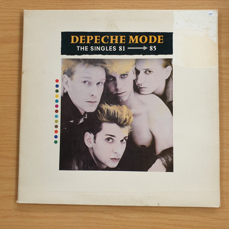 Depeche Mode – The Singles 81 → 85 - Vinyl LP Record  (VG+)