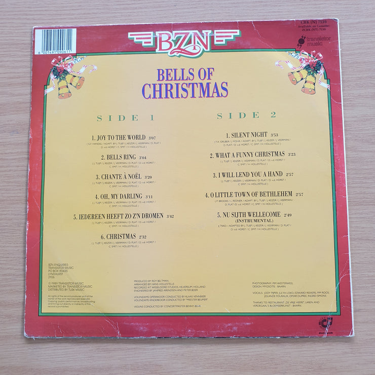 BZN – Bells Of Christmas - Vinyl LP Record  (VG+)