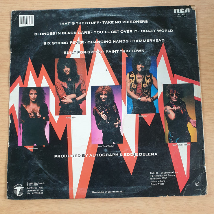 Autograph – That's The Stuff - Vinyl LP Record  (VG+)