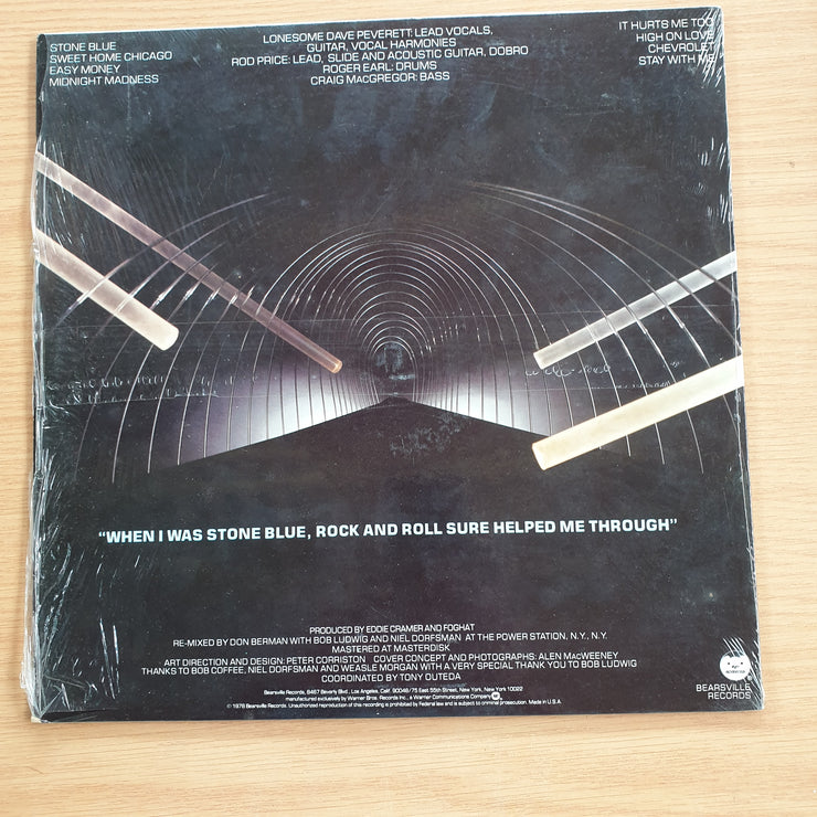 Foghat – Stone Blue - Vinyl LP Record  (VG+)