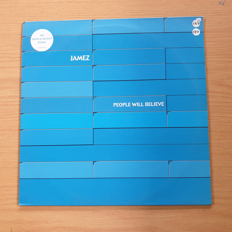 Jamez – People Will Believe - Vinyl LP Record  (VG+)