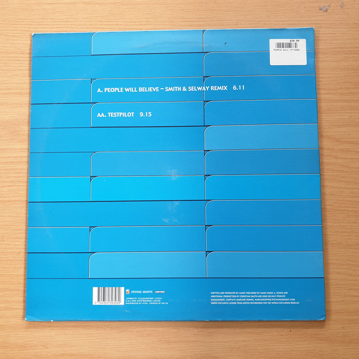 Jamez – People Will Believe - Vinyl LP Record  (VG+)