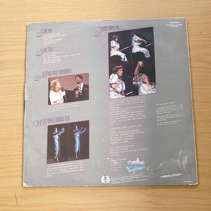 Sandi Patti – More Than Wonderful - Vinyl LP Record  (VG+)