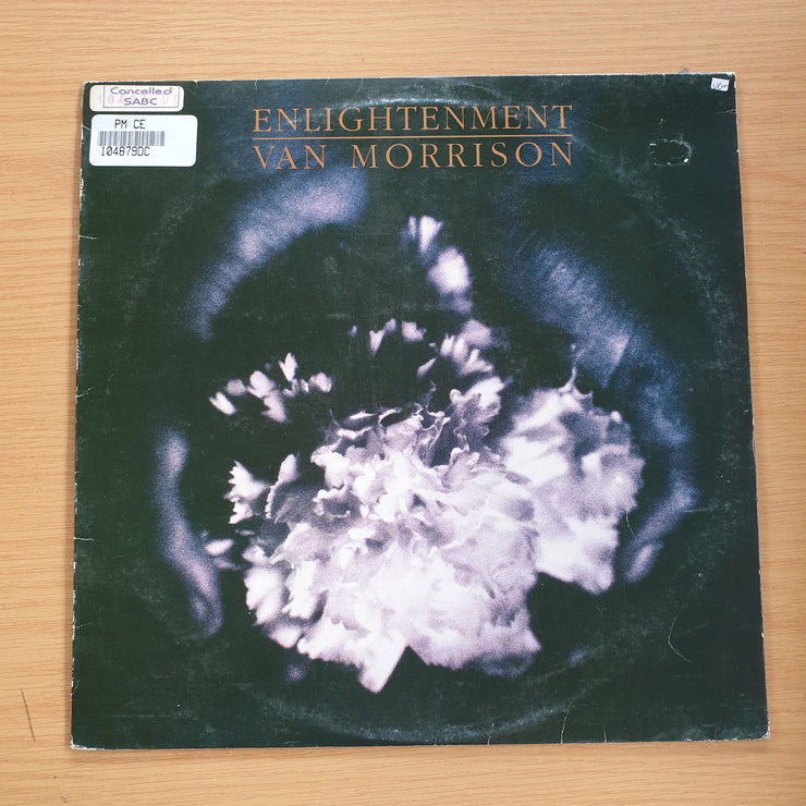 Van Morrison ‎– Enlightenment  – Vinyl LP Record - Very-Good+ Quality (VG+)