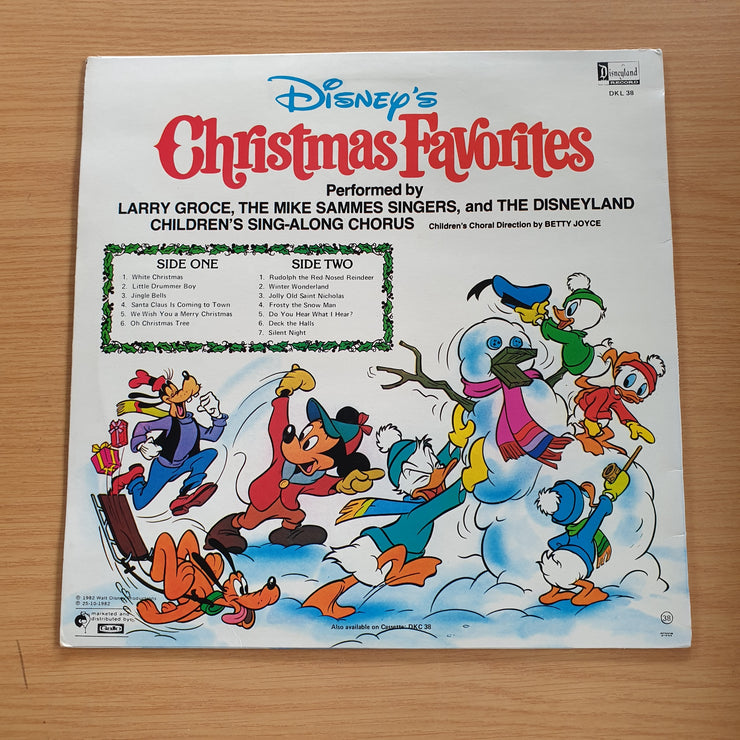 Disney's Christmas Favorites - Vinyl LP Record  (VG+)