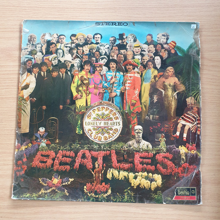 The Beatles - Sgt Peppers Lonely Hearts Club Band  -  Vinyl LP Record  (VG)
