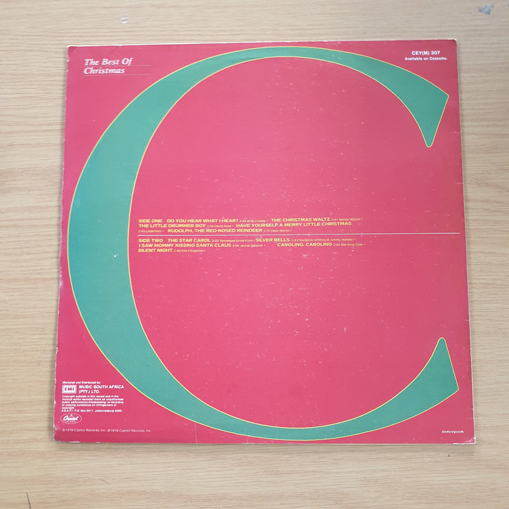 The Best of Christmas - Original Artists - Vinyl LP Record  (VG+)