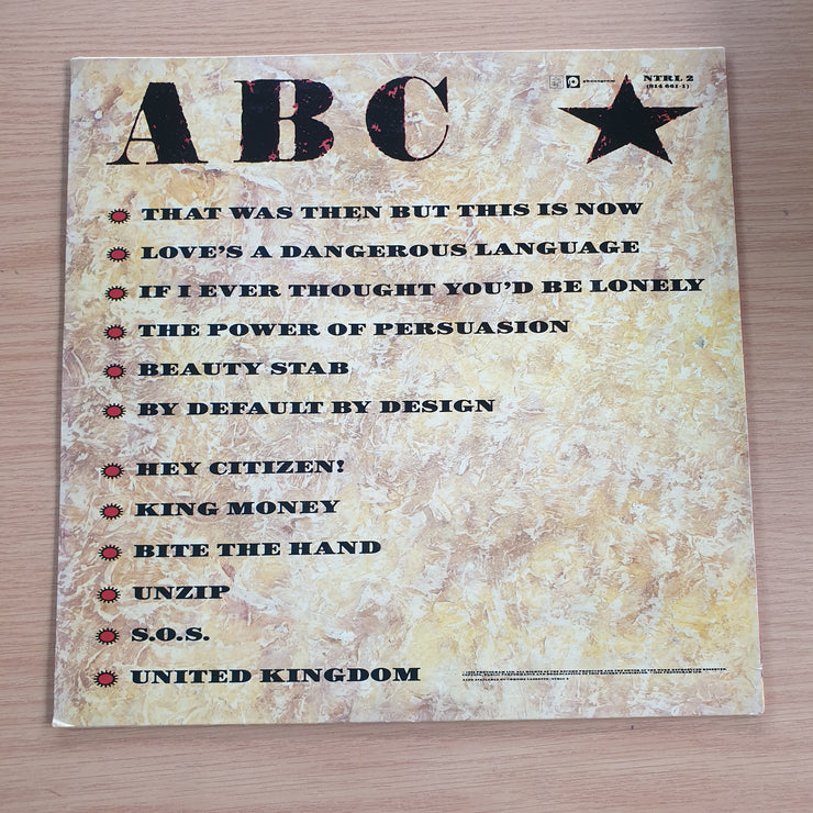 ABC - Beauty Stab - Vinyl LP Record  (VG+)