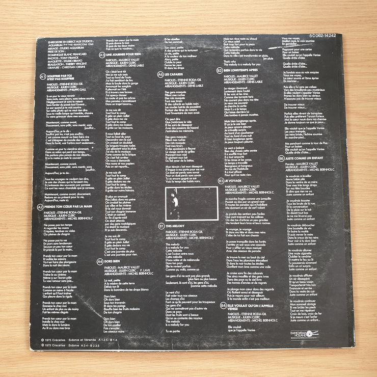 Julien Clerc – N° 7 - Vinyl LP Record  (VG+)