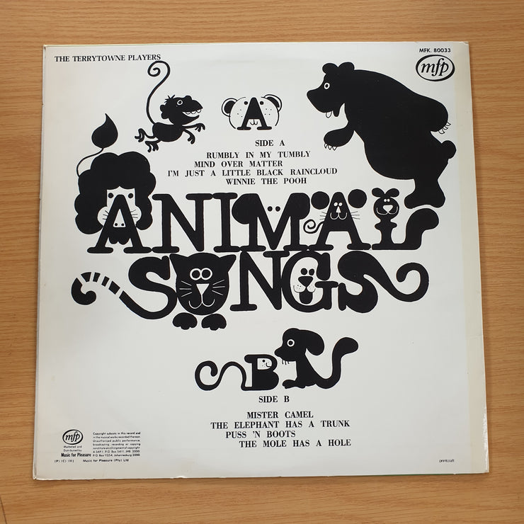Animal Songs - The Terrytowne Players - Vinyl LP Record  (VG+)