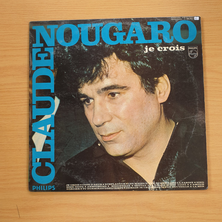 Claude Nougaro – Je Crois -  Vinyl LP Record  (VG)
