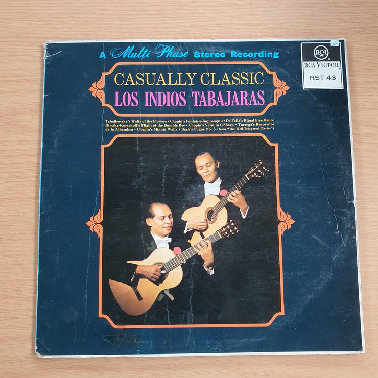 Los Indios Tabajaras – Casually Classic - Vinyl LP Record  (VG)