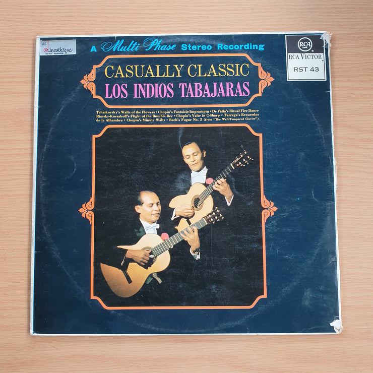 Los Indios Tabajaras – Casually Classic - Vinyl LP Record  (VG)