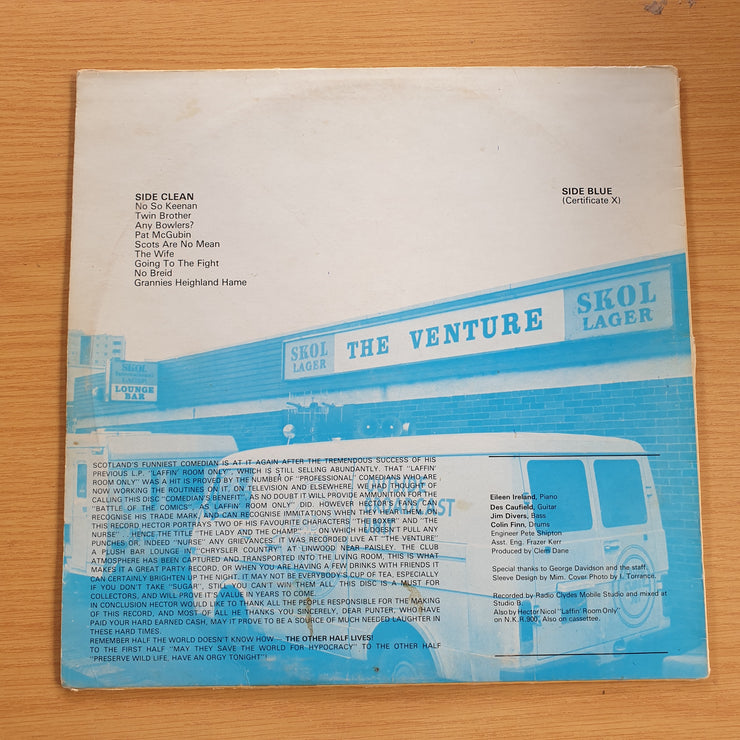 Hector Nicol – Lady And The Champ - Live at the Venture Lounge Linwood - Vinyl LP Record  (VG+)