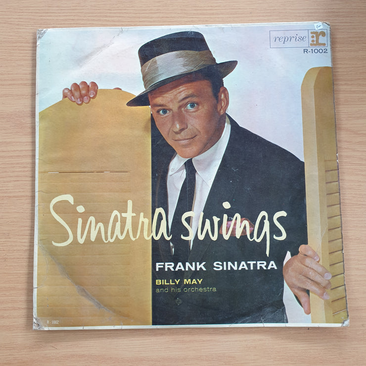 Frank Sinatra ‎– Sinatra Swings  - Vinyl LP Record  (G+)