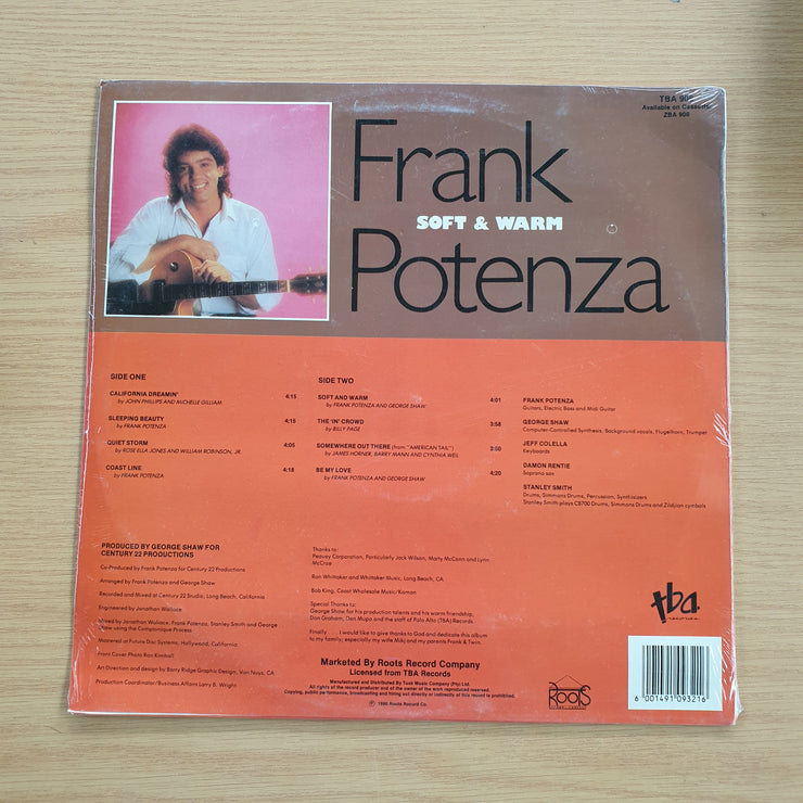 Frank Potenza - Soft & Warm -  Vinyl LP Record - Sealed