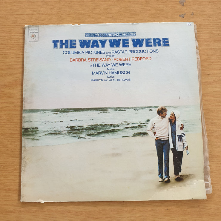 The Way We Were - Original Soundtrack Recording - Marvin Hamlisch - Vinyl LP Record - Very-Good+ Quality (VG+) (verygoodplus)