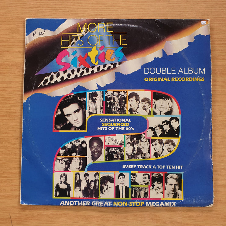 More Hits of the Sixties - Various - Original Artists - Double Vinyl LP Record  (VG+)