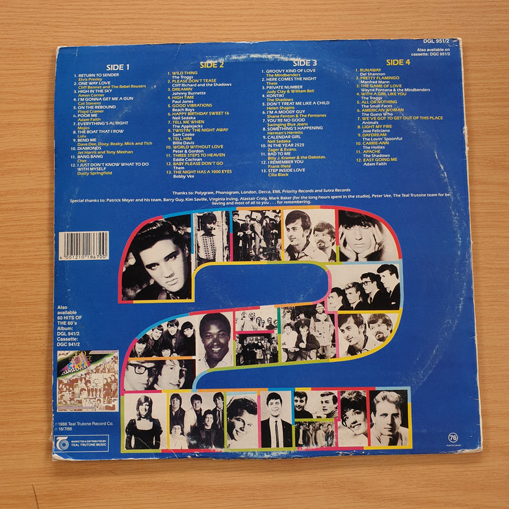 More Hits of the Sixties - Various - Original Artists - Double Vinyl LP Record  (VG+)