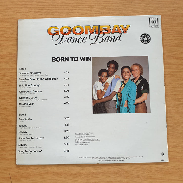 Goombay Dance Band - Born To Win  - Vinyl LP Record  (VG+)