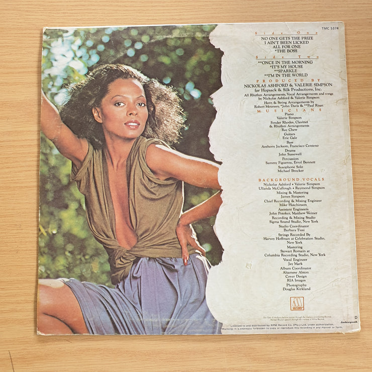 Diana Ross – The Boss - Vinyl LP Record  (VG+)