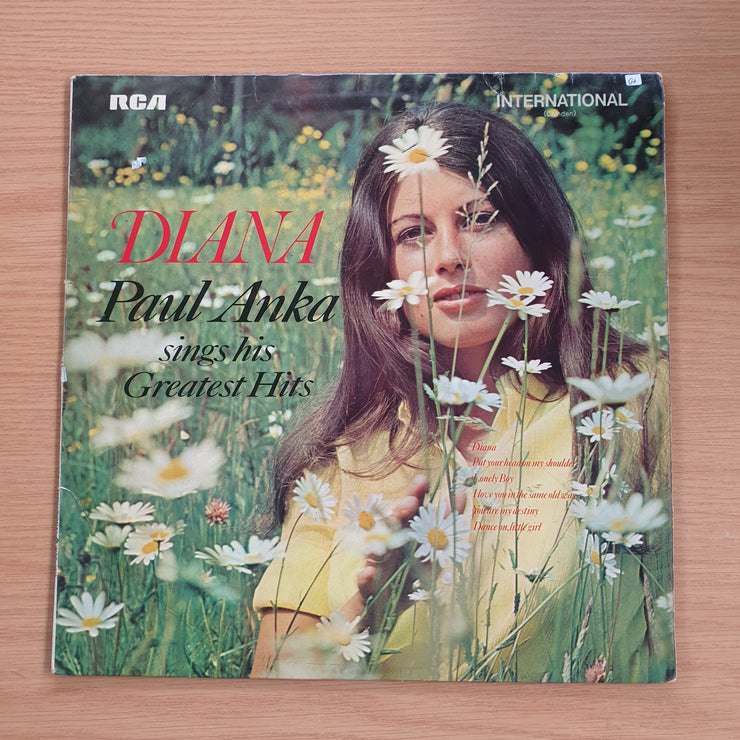 Paul Anka – Diana - Sings his Greatest Hits - Vinyl LP Record  (G+)