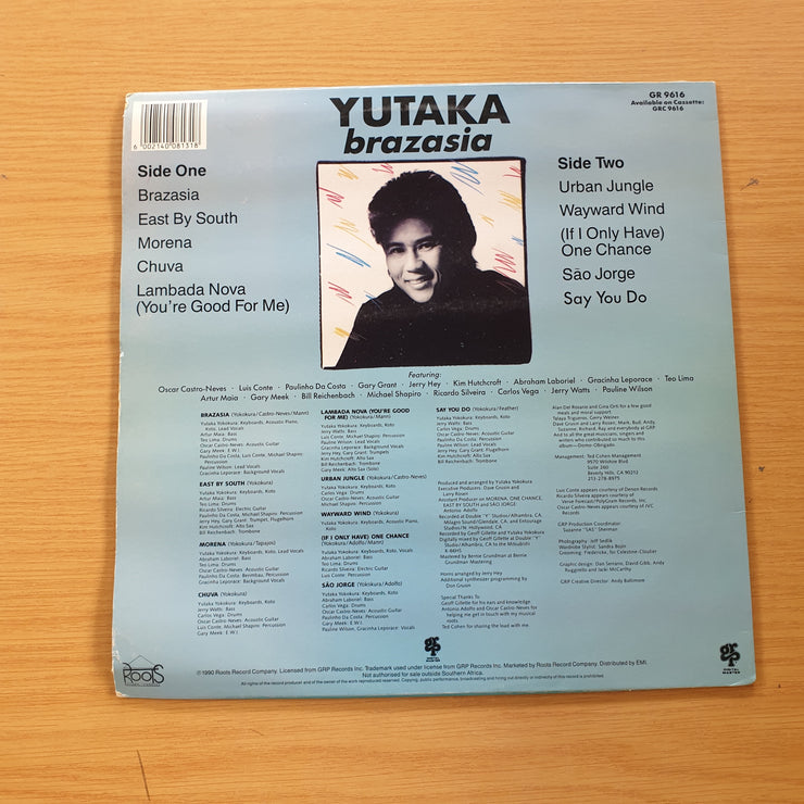 Yutaka – Brazasia -  Vinyl LP Record  (VG+)