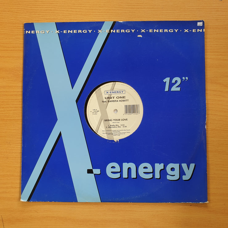 Unit One Feat. Barbara Howitt – Bring Your Love - Vinyl LP Record (VG+)