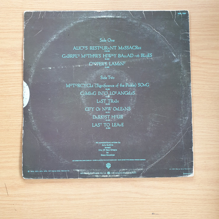 Arlo Guthrie – The Best Of Arlo Guthrie  - Vinyl LP Record (VG+)