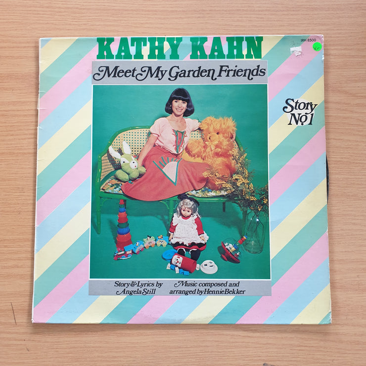 Kathy Kahn - Meet my Garden Friends - Vinyl LP Record (VG+)