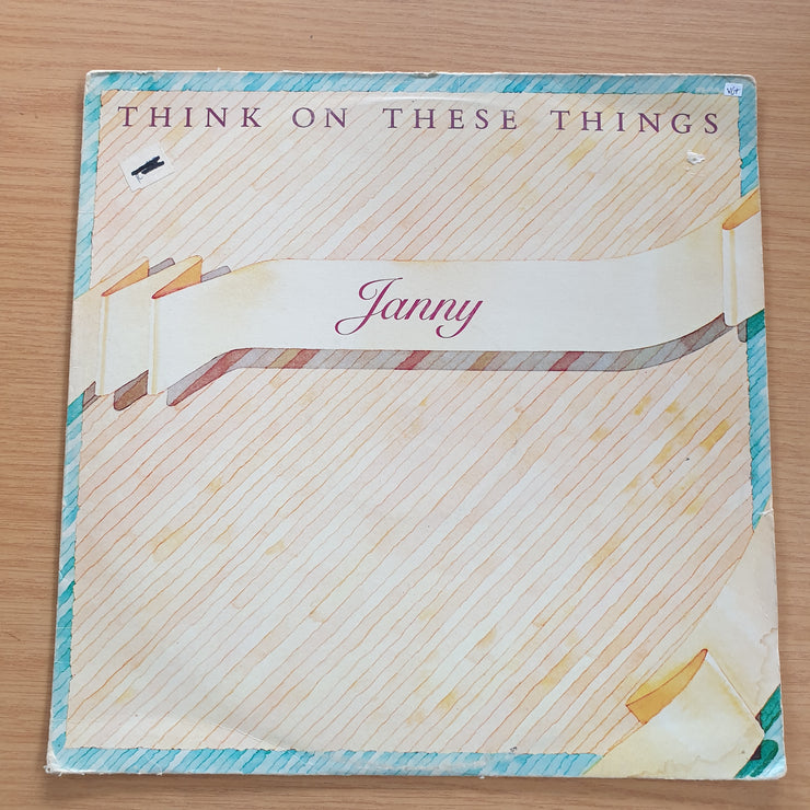 Janny - Think on these Things - Vinyl LP Record (VG+)