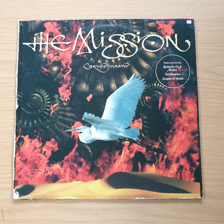 The Mission – Carved In Sand -  Vinyl LP Record (VG+)